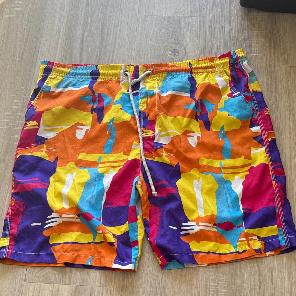 Colorful Men's Swim Trunks